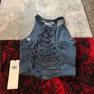 ALO Yoga Deep Jade Movement Bra